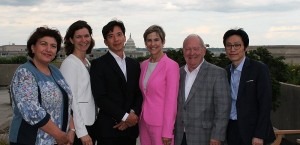 From left to right: Fazilet Cinaralp, ETRMA, Anne-Cecil Remont, World Business Council for Sustainable Development, Tire Industry Project, Kenji Kurata, JATMA, Anne Forristall Luke, USTMA, Glenn Maidment, TRAC; Yun Tae-gun, KOTMA