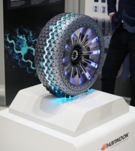  Hankook is developing intelligent tires for autonomous vehicles