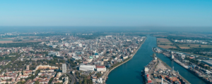  BASF's site on the River Rhine in Ludwigshafen, Germany