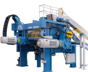 The system is designed to gently process unvulcanised material generated during tire production and return it back to the production process.