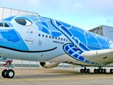 Michelin tires fitted on All Nippon Airways’ A380s
