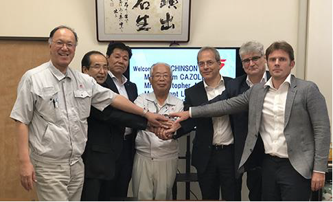Hutchinson and Hiroshima Kasei launch JV in Japan