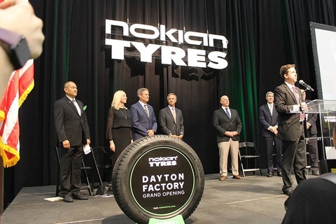 Nokian inaugurates US tire manufacturing plant