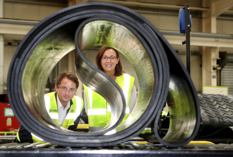 Smiley Monroe opening conveyor belt plant in US