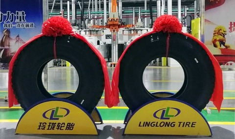 Linglong rolls out first TBR tire from fourth China plant