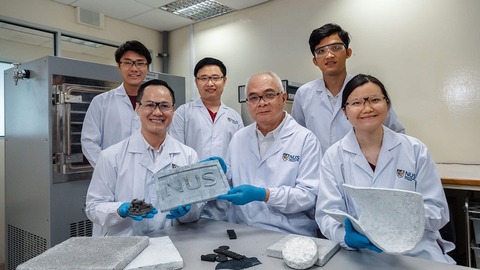 Research team produces rubber aerogels from scrap tires