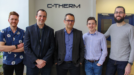 C-Therm, Metravib partner on material testing line