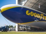 Goodyear 'blimp' flying over Europe again