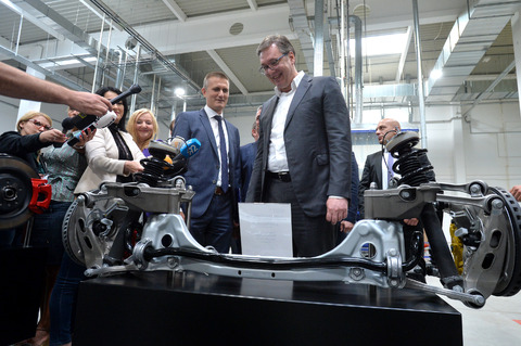 German auto supplier Vorwerk starts production plant in Serbia