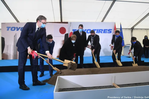 Toyo breaks ground on Serbian tire plant