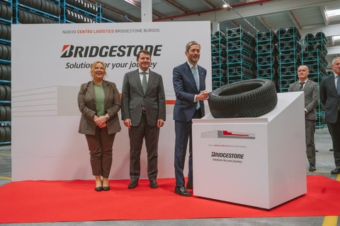 Bridgestone inaugura un centro logístico de alta capacidad en España